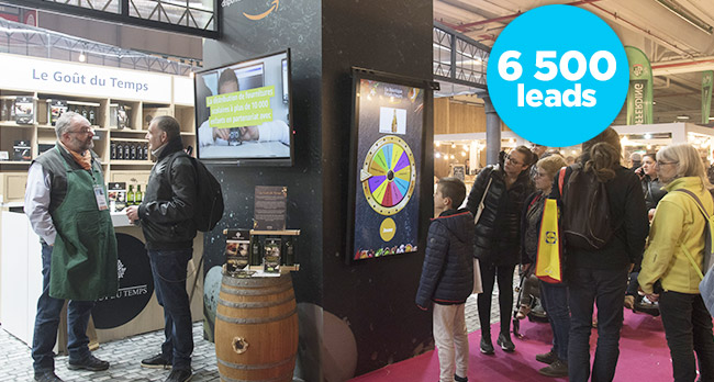 Record battu sur le stand d’AMAZON